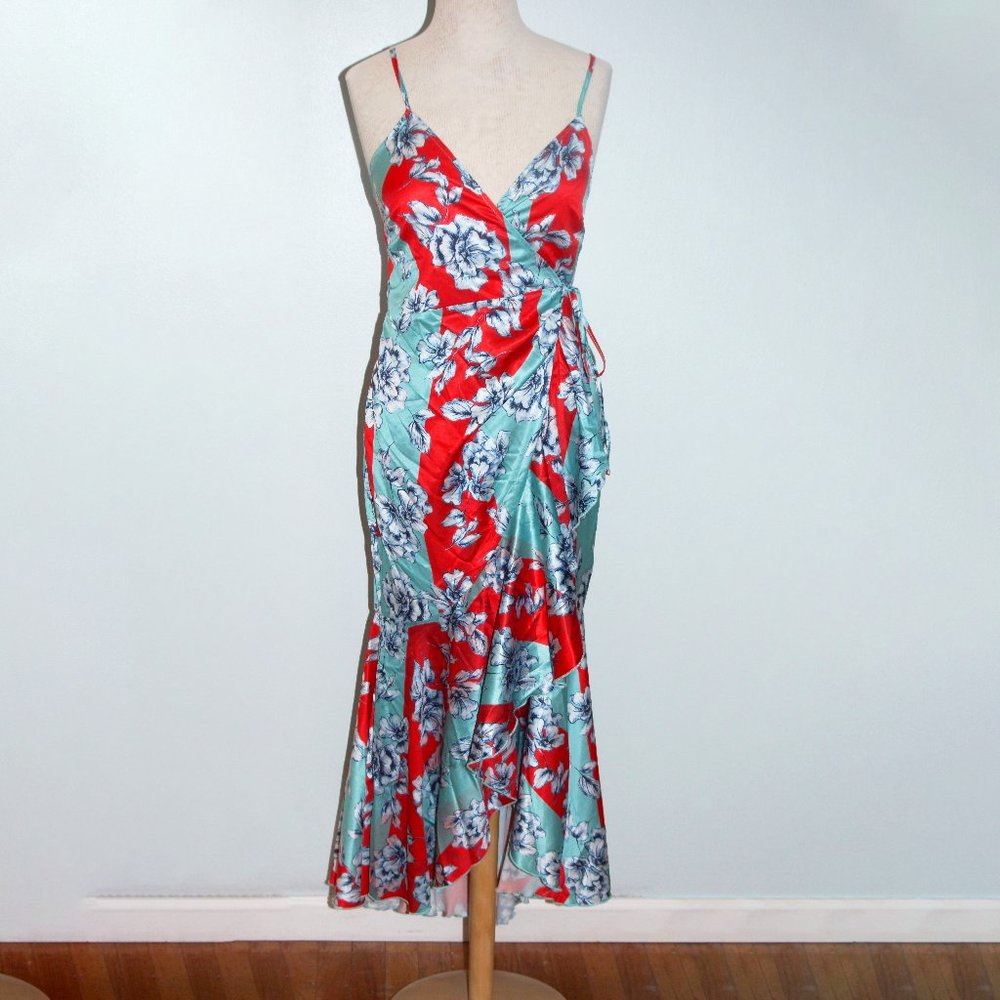 CQbyCQ FLORAL PRINT DRESS - SZ S
